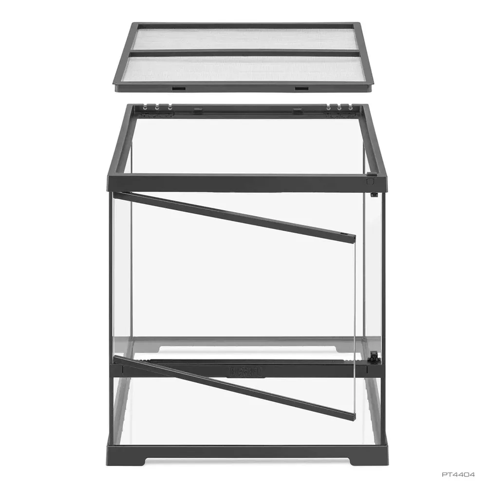 Тераріум ExoTerra для екзотичних тварин Pro Terrarium скляний 45x45x45 см — фото 3