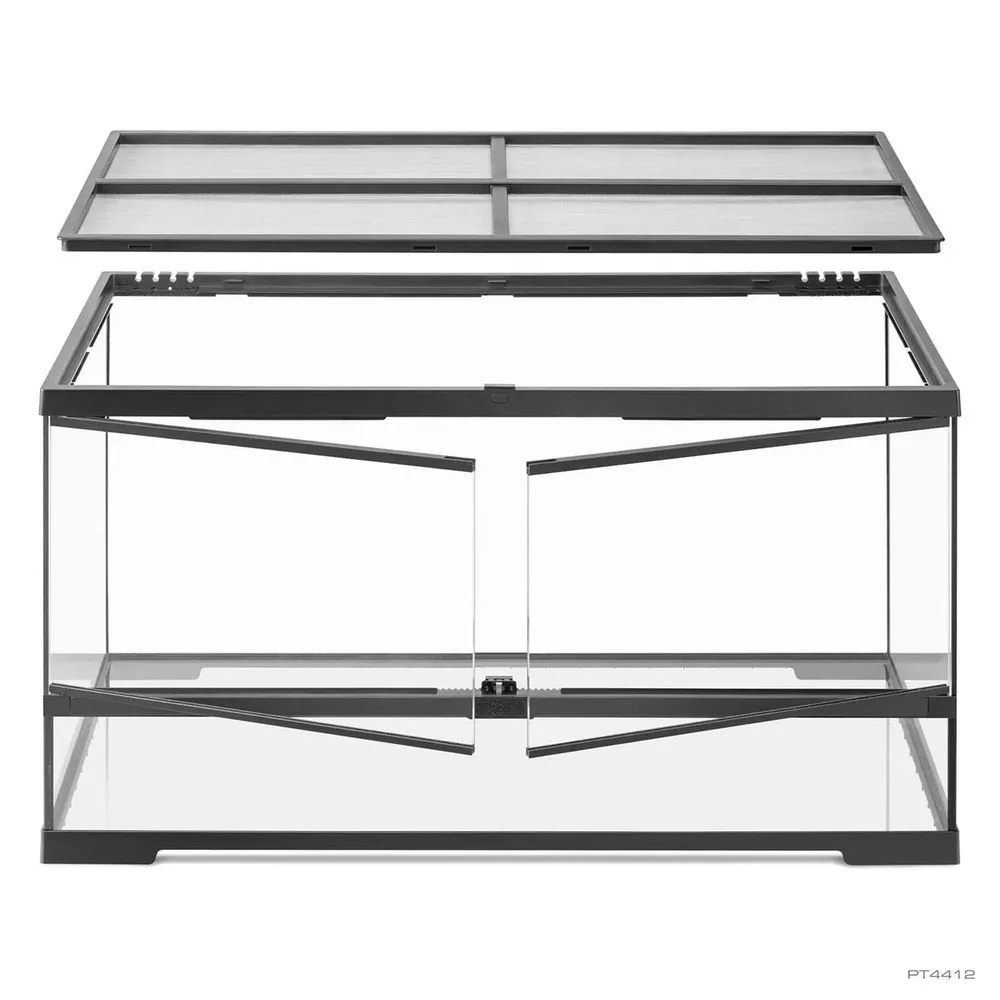 Тераріум ExoTerra для екзотичних тварин Pro Terrarium скляний 90x45x45 см — фото 2