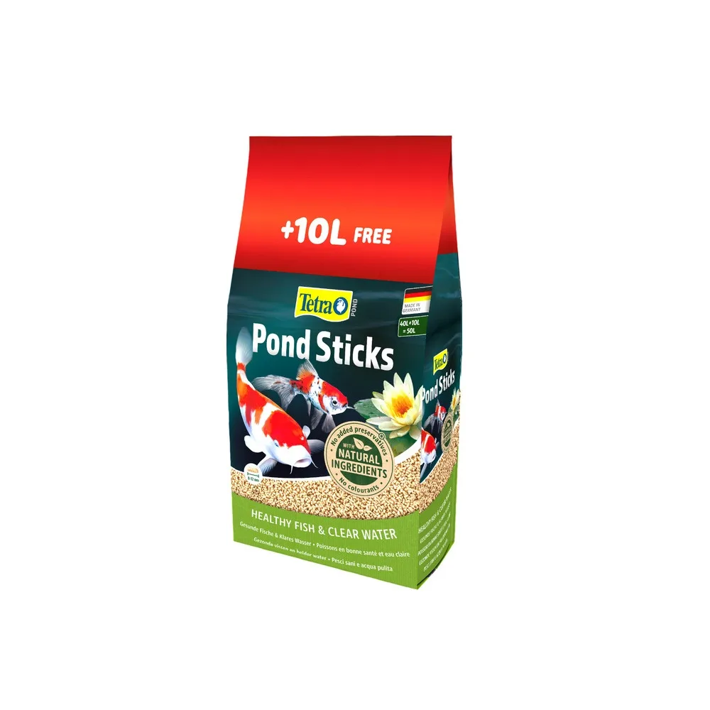 Корм Tetra Pond Sticks для ставкових риб 40л+10л — фото 2