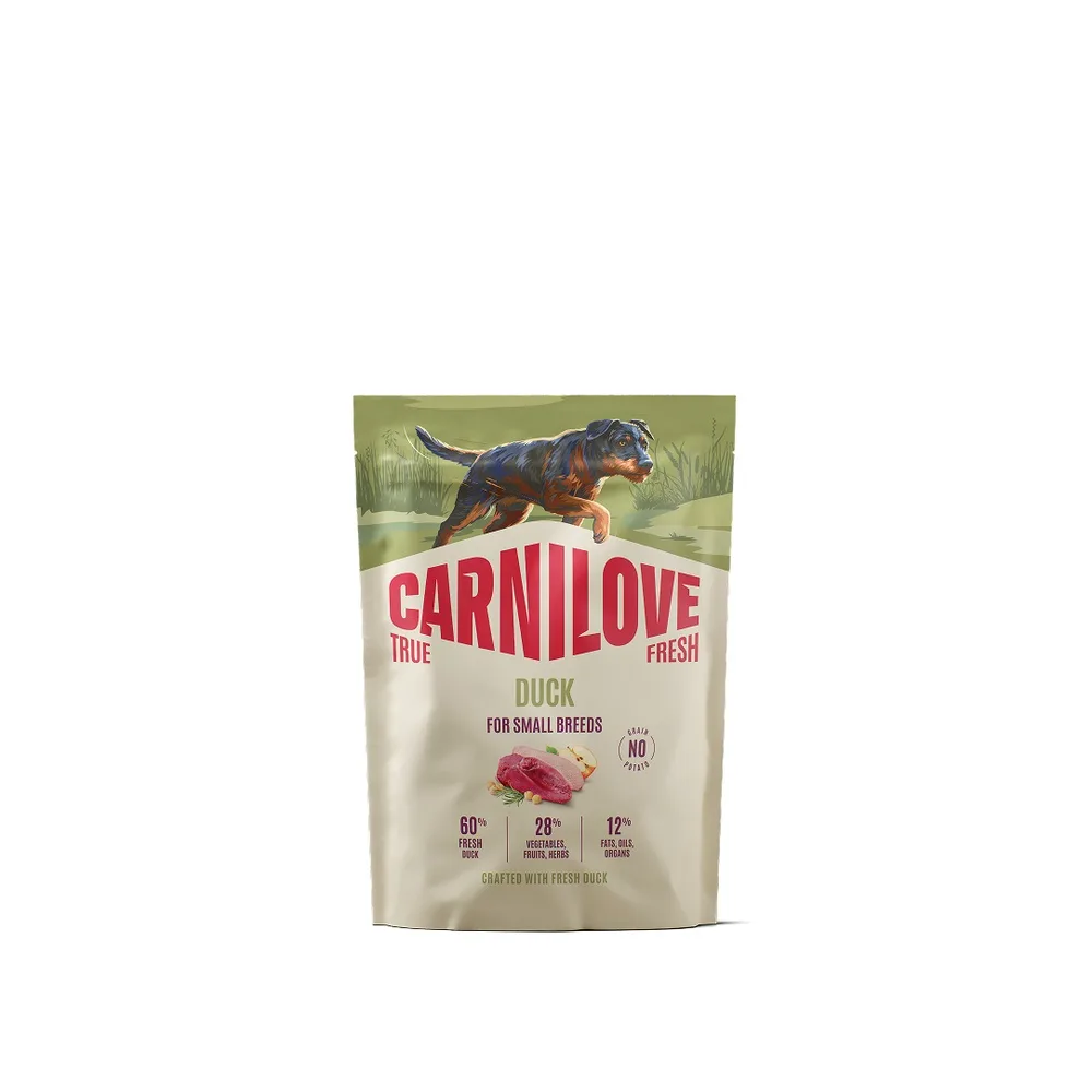 Корм сухий Carnilove True Fresh Duck Small Breed для cобак малих порід качка 1,5 кг