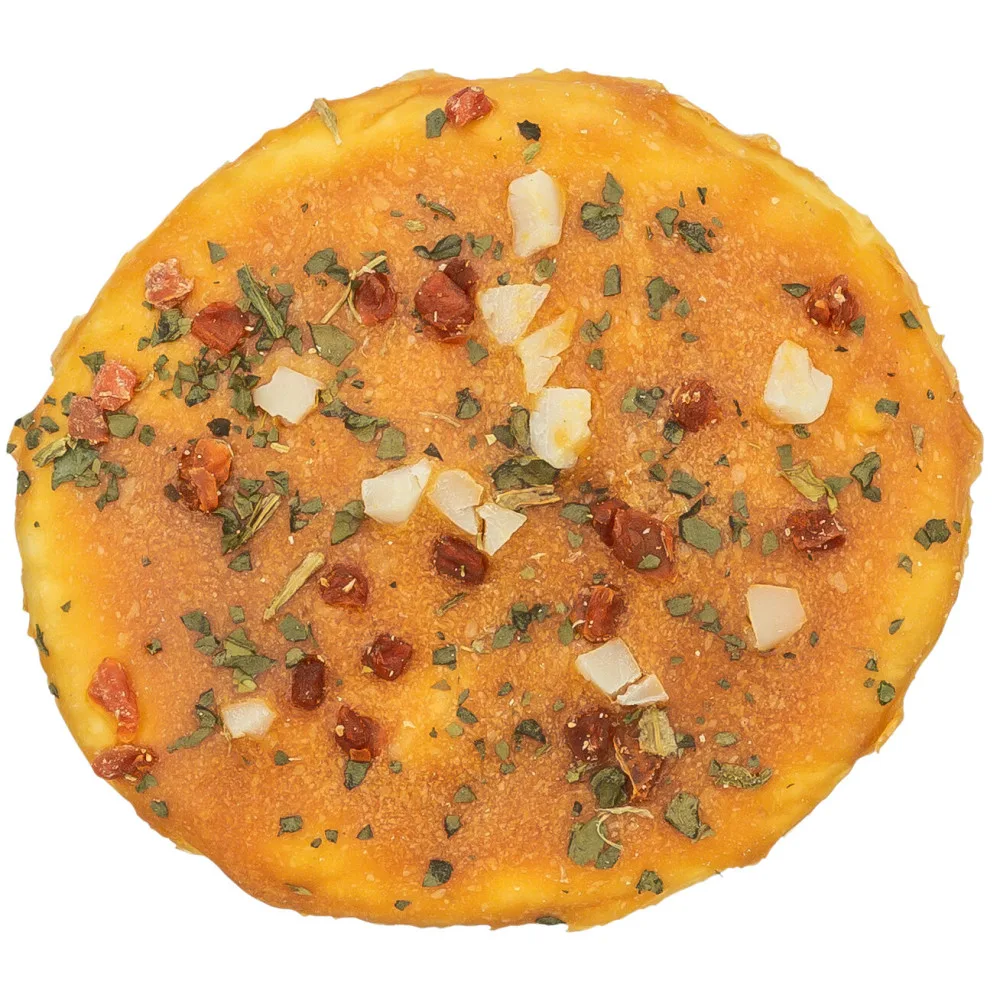 Ласощі Trixie Denta Fun Pizza Chicken Breast для собак піца з курячою грудкою д 8 см 38 г 25 шт/уп — фото 2