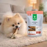 Nature’s Protection Superior Care Rabbit Ears with Salmon Filling Ласощі для собак кролячі вушка з начинкою з лосося, 75 г — фото 2