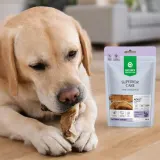 Nature’s Protection Superior Care Rabbit Ears with Rabbit Filling Ласощі для собак кролячі вушка з начинкою з кролика, 75 г — фото 2