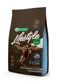 Nature’s Protection Lifestyle Grain Free White fish Adult All Breeds Сухий беззерновий корм для собак усіх порід з білою рибою, 1,5 кг — фото 1