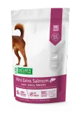 Nature’s Protection Mini Extra Salmon Adult Small Breeds Сухий корм для дорослих собак малих порід з лососем, 500 г — фото 1