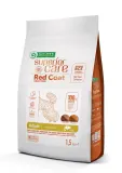 Nature’s Protection Superior Care Red Coat Grain Free Salmon Adult Small Breeds Сухий беззерновий корм для дорослих собак малих порід з рудим забарвленням з лососем, 1,5 кг — фото 1