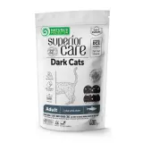 Nature’s Protection Superior Care Dark Cats Grain Free Herring Сухий беззерновий корм для дорослих котів з темним забарвленням з оселедцем, 400 г — фото 1