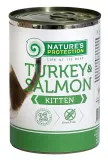 Nature’s Protection Kitten Turkey & Salmon Вологий корм для кошенят з індичкою і лососем, 400 г — фото 1
