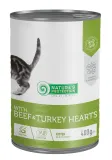 Nature’s Protection Kitten Beef & Turkey hearts Вологий корм для кошенят з яловичиною і серцем індички, 400 г — фото 1