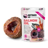 LK Baits Pet Nutrigo Salmon Oil S-M Функціональні ласощі для собак середніх порід з олією лосося (Ø 20 мм), 170 г — фото 1