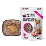 LK Baits Pet Nutrigo Treat Rabbit Функціональні ласощі для собак з кроликом та яловичим соусом (Ø 12 мм), 150 г — фото 1