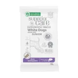 Nature’s Protection Superior Care White Dogs Brain Development Беззернові ласощі для юніорів із білим забарвленням з лососем, 110 г — фото 1