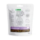Nature’s Protection Superior Care White Dogs Sensitive Care Беззернові ласощі для юніорів із білим забарвленням з чутливим травленням з лососем, 150 г — фото 1