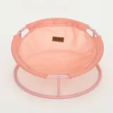 MISOKO Pet bed round Складаний лежак для домашніх тварин рожевий, 45x45x22 см — фото 1