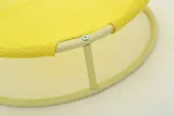 MISOKO Pet bed round Складаний лежак для домашніх тварин жовтий, 45x45x22 см — фото 3