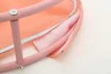 MISOKO Pet bed round Складаний лежак для домашніх тварин рожевий, 45x45x22 см — фото 4