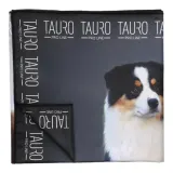 Tauro Pro Line Рушник з мікрофібри високопоглинальний з австралійськими вівчарками, 80 x 160 см — фото 3