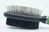 Двостороння щітка-гребінець для собак та котів Mr.Fluffy Pet double-side brush, large — фото 3