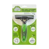 Гребінець-граблі для собак та котів Mr.Fluffy Pet self claening deshedding tool, large — фото 1