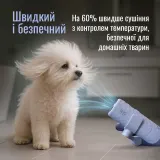Tauro Pro Line Універсальний фен для тварин із гнучкою системою кріплення на шиї, з вилкою ЄС, помаранчевий — фото 2