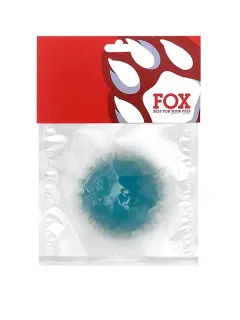 Іграшка для собак ТМ «FOX» «М’яч із шипами» синій, 7,5 см (із запахом ванілі)