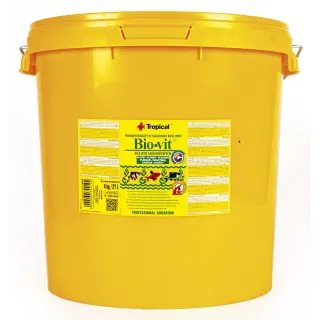 Корм Tropical Bio-Vit для травоїдних акваріумних риб пластівці 4 кг