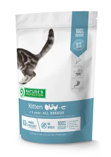 Nature’s Protection Kitten Сухий корм для кошенят, 400 г