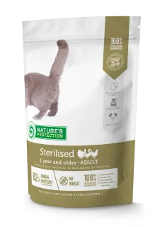Nature’s Protection Sterilised Сухий корм для стерилізованих котів, 400 г