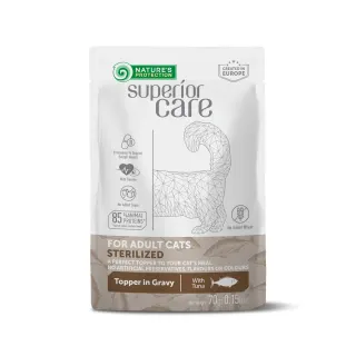 Nature’s Protection Superior Care Adult Cats Sterilised Tuna Вологий корм для стерилізованих котів з тунцем, 70 г