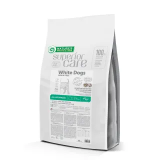 Nature’s Protection Superior Care White Dogs Grain Free Insect All Sizes&Life Stages Сухий беззерновий корм для собак усіх розмірів і стадій життя з протеїном комах, 10 кг
