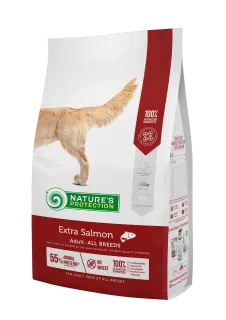 Nature’s Protection Extra Salmon Adult All Breeds Сухий корм для дорослих собак усіх порід з лососем, 2 кг