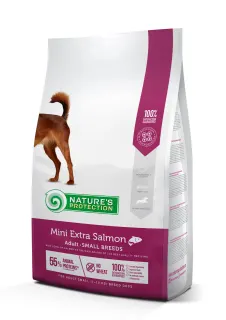Nature’s Protection Mini Extra Salmon Adult Small Breeds Сухий корм для дорослих собак малих порід з лососем, 2 кг