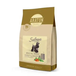 ARATON Salmon Adult All Breeds Cухий корм з лососем для дорослих собак усіх порід 3 кг