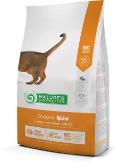 Nature’s Protection Indoor Сухий корм для дорослих хатніх котів, 2 кг