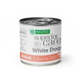 Nature’s Protection Superior Care White Gogs Adult Soup Tuna & Salmon Суп для собак з білим забарвленням з тунцем і лососем, 140 мл