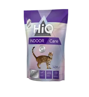 HiQ Indoor Сare Сухий корм для дорослих хатніх кішок, 400 г