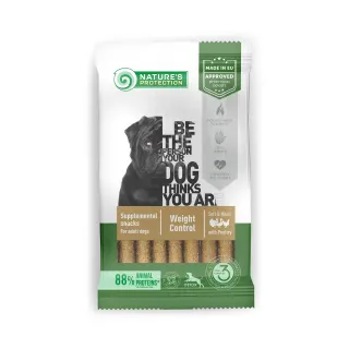 Nature’s Protection Weight Control Poultry Ласощі для собак з м’ясом птиці, 110 г