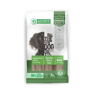 Nature’s Protection Healthy Skin&Coat Poultry Ласощі для собак з м’ясом птиці, 160 г