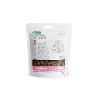 Nature’s Protection Superior Care Sterilised Ласощі для стерилізованих котів з птицею, 75 г