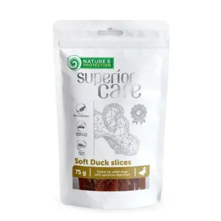 Nature’s Protection Superior Care Soft Duck Slices Ласощі для собак смужки з качки, 75 г