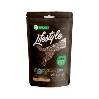 Nature’s Protection Lifestyle Duck & cod rolls Ласощі для собак рулети з качки і тріски, 75 г