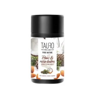 Tauro Pro Line Pure Nature Nose&Paw Balm Hydrates&Moisturizes Натуральний зволожувальний бальзам для лап і носа собак і котів , 75 мл