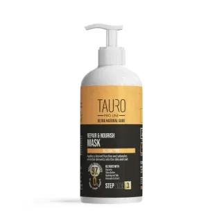 Tauro Pro Line Ultra Natural Care Repair and Nourish Mask Маска відновлення та живлення для шкіри та шерсті собак і котів, 1000 мл