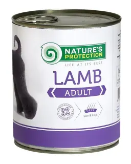 Nature’s Protection Adult Lamb Вологий корм для собак з ягням, 400 г