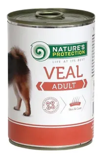 Nature’s Protection Adult Veal Вологий корм для собак з телятиною, 800 г