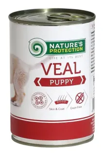 Nature’s Protection Puppy Veal Вологий корм для цуценят з телятиною, 800 г
