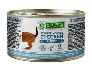Nature’s Protection Puppy Starter Mousse Chicken Мус-стартер для цуценят з курки, 200 г