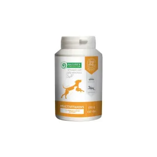 Nature’s Protection Multivitamins Мультивітамінна харчова добавка для підтримки імунітету собак, 150 таблеток