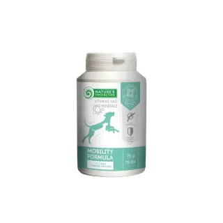 Nature’s Protection Mobility Formula Харчова добавка для зміцнення суглобів, сухожиль та зв’язок собак, 75 таблеток