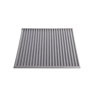 FIBOO Килимок для котячого туалету Litter Mat, світло-сірий, 30x30 см